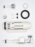 Унитаз-компакт напольный AQUAme AQM1003 безободковый, с микролифтом