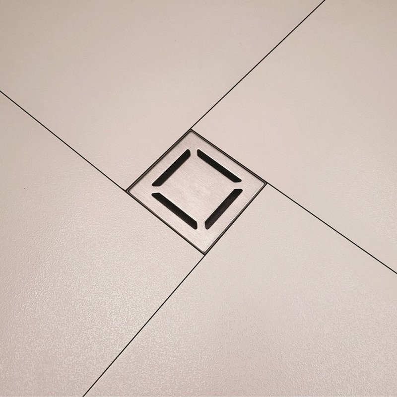 Душевой трап Berges Zentrum Norma 091362, 10x10 см, хром глянец