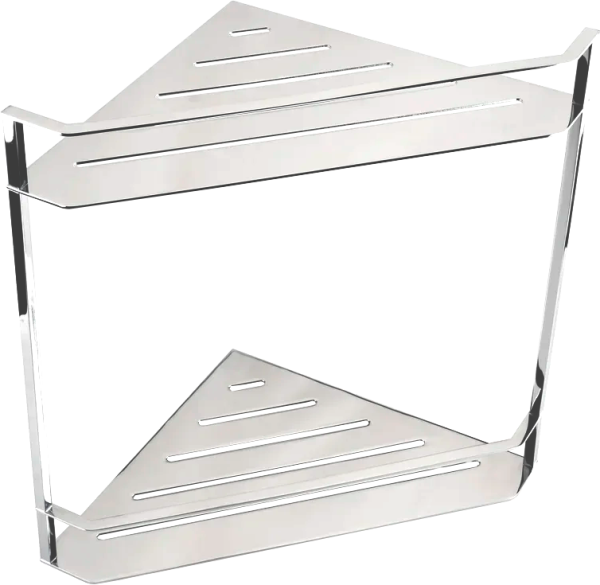 Полка Bemeta Cytro 146208202 2-ярусная, угловая