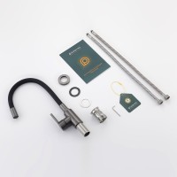 Смеситель для кухни Splenka S201.4406.09, графит