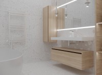 Тумба Armadi Art Flat Valessi Uno-S 120 light oak