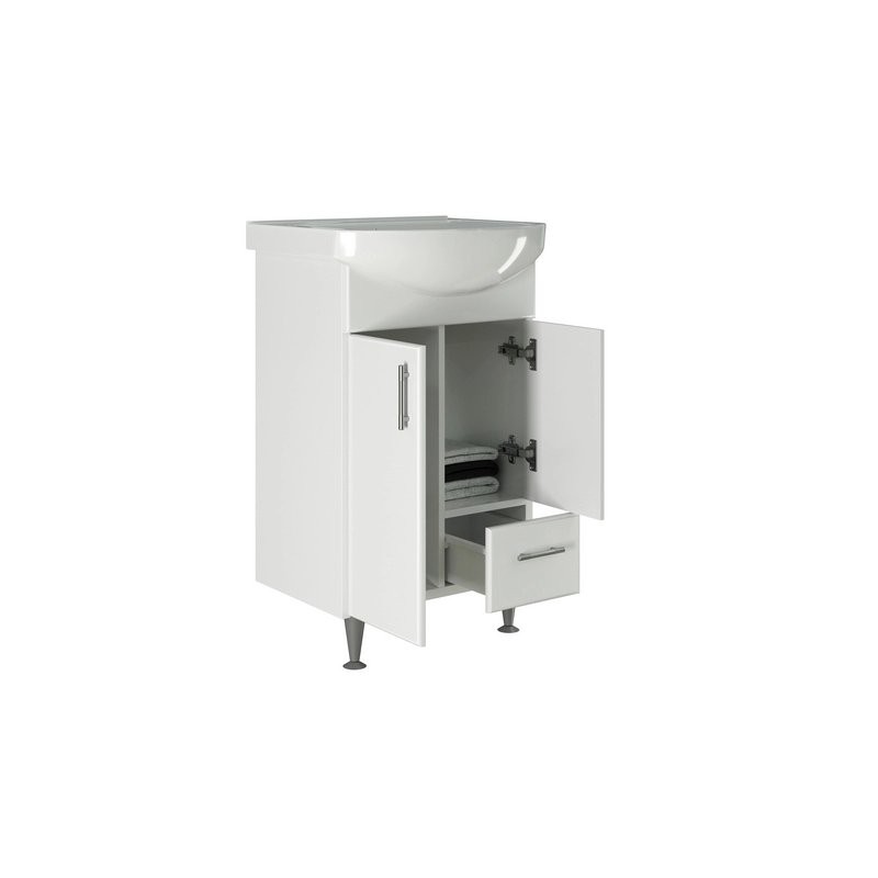 Тумба д/ванной "ВЕСТА-50" под рак.Уют-50 (ROSA) (ПВХ)