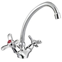 Смеситель для кухни Frap H12 F4112-2 хром