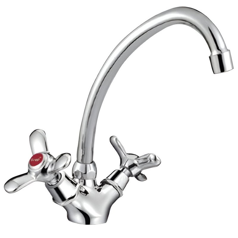 Смеситель для кухни Frap H12 F4112-2 хром
