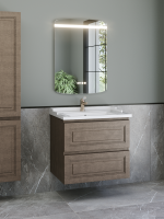 Мебель для ванной комнаты Caprigo Wales 70 шоколадный орех Мебель для ванной комнаты Caprigo Wales 70 шоколадный орех