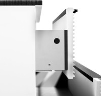 Мебель для ванной комнаты Runo Орлеан 70 белая матовая, черная, раковина Lavello 50