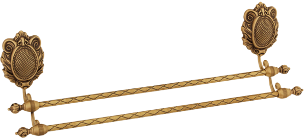 Полотенцедержатель Migliore Cleopatra 16644 двойной, бронза