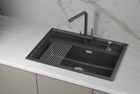 Мойка кухонная Granula Kitchen Space 7301i шварц