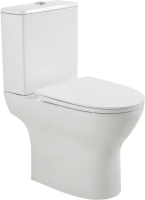 Унитаз-компакт напольный BelBagno Lounge BB045CPR/SC безободковый, с микролифтом, бачок BB045/051T