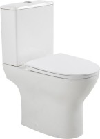 Унитаз-компакт напольный BelBagno Lounge BB045CPR/SC безободковый, с микролифтом, бачок BB045/051T