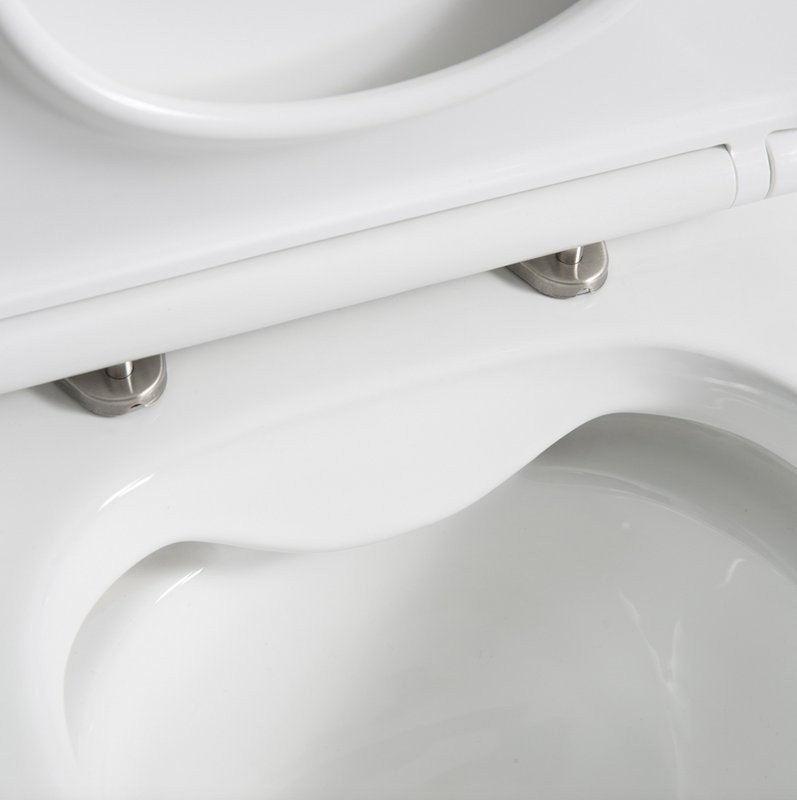 Унитаз-компакт напольный BelBagno Lounge BB045CPR/SC безободковый, с микролифтом, бачок BB045/051T