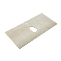 Тумба под раковину со столешницей BelBagno Kraft 90 подвесная, матовая еловая, столешница kep-90-mco