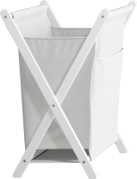 Корзина для белья Wasserkraft Nau WB-773-L белая