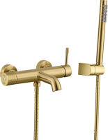 Смеситель для ванны с душем Boheme Uno 463-MG matt gold