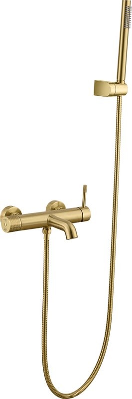 Смеситель для ванны с душем Boheme Uno 463-MG matt gold