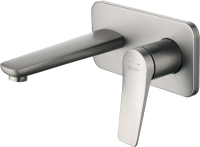 Смеситель для раковины Lemark Bronx LM3726GM С ВНУТРЕННЕЙ ЧАСТЬЮ  графит