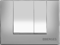Комплект Berges Novum 043247 кнопка хром глянцевый
