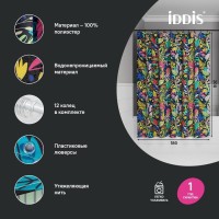 Штора для ванной IDDIS Base BF03P18i11 180х200, цветы