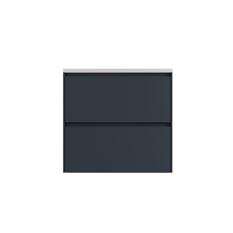 Тумба с раковиной Style Line Лима Plus 60 подвесная, эмаль, графит