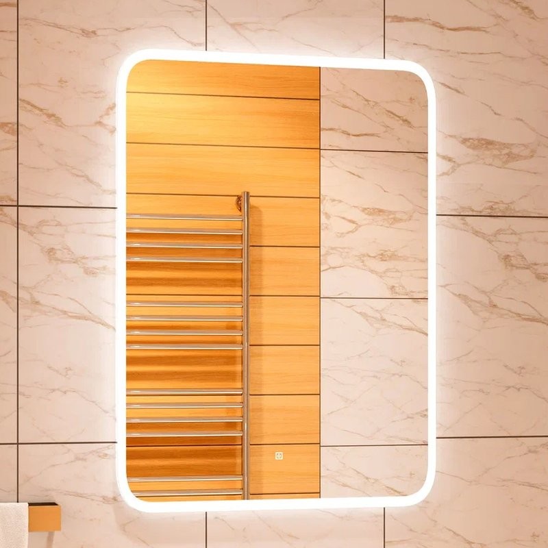 Зеркало CONTINENT Glamour 70х100 с подсветкой