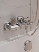 Смеситель для ванны с душем Orange Organic M27-100cr