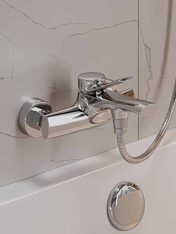 Смеситель для ванны с душем Orange Organic M27-100cr