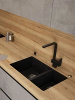 Мойка кухонная Emar Quartz EMQ-2665.PL Морион