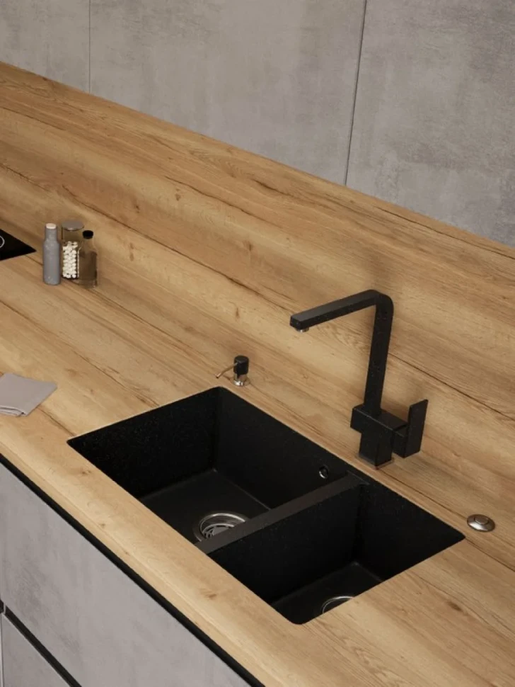 Мойка кухонная Emar Quartz EMQ-2665.PL Морион