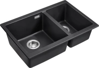 Мойка кухонная Emar Quartz EMQ-2665.PL Морион