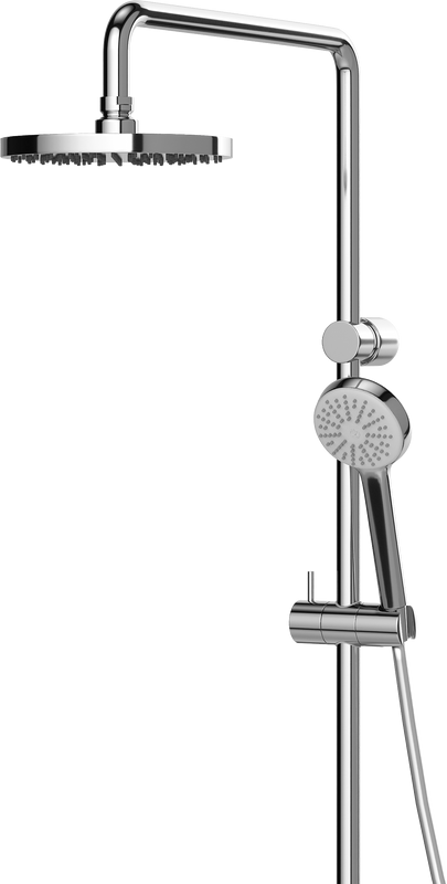 Душевая стойка Kludi Logo Dual Shower System 6809405-00 с термостатом, хром