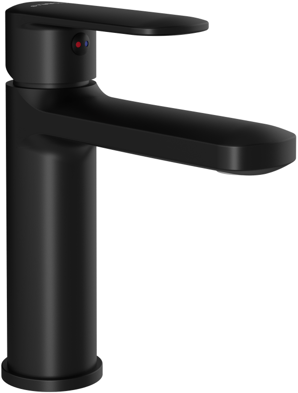 Смеситель для раковины STWORKI Хадстен S17010BK матовый черный