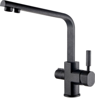 Смеситель для кухни Kaiser Decor 40144-2 черный мрамор