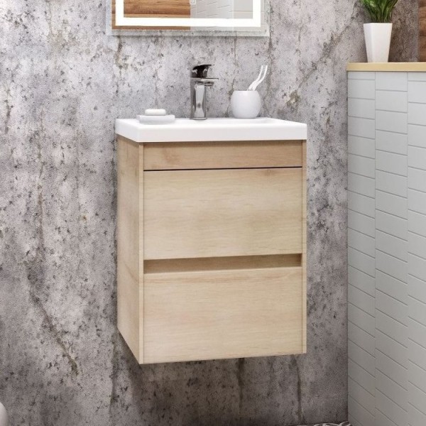 Тумба под раковину Art&Max Family 50, подвесная, Pino Bianco