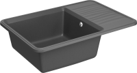Мойка кухонная Domaci Римини DG R-503 серая Мойка кухонная Domaci Римини DG R-503 серая