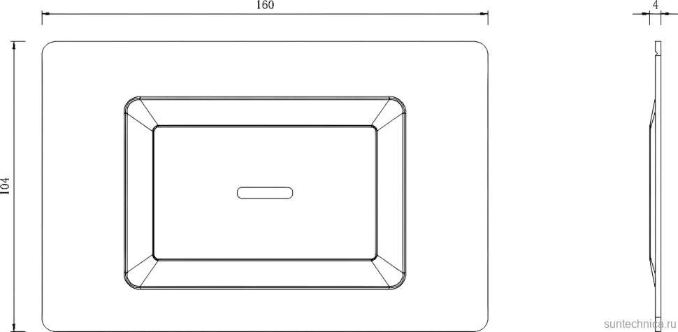 Мыльница Boheme Space 10966-MG-SOAP матовое золото