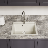 Мойка кухонная Domaci Болонья М-09-001 белая