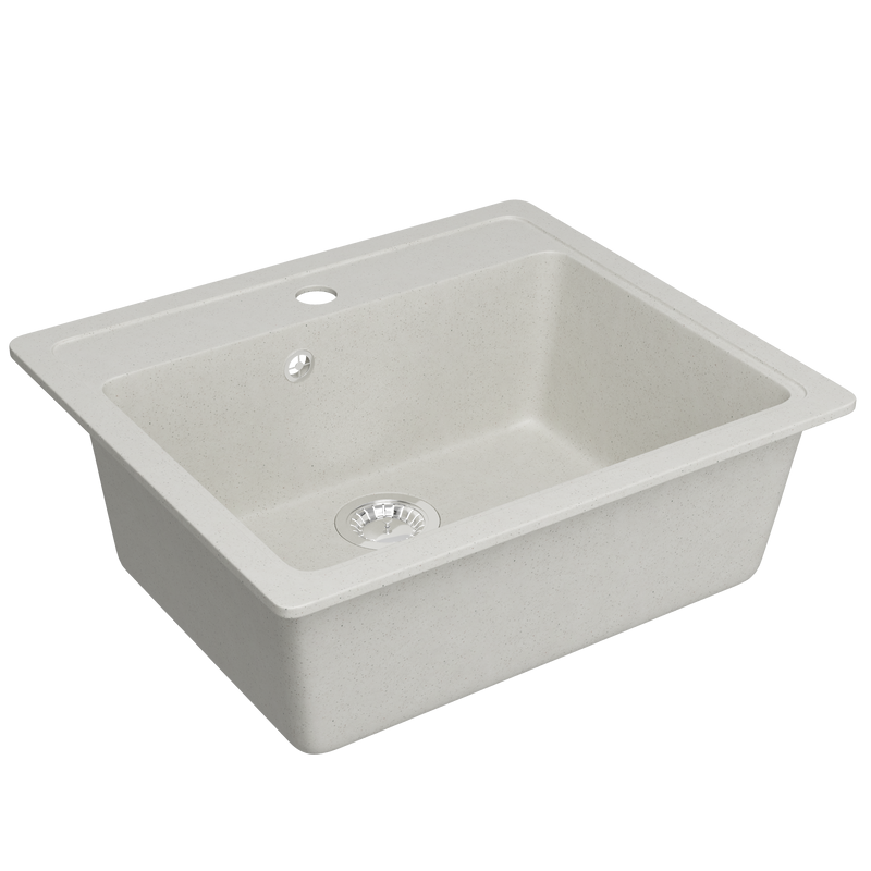 Мойка кухонная Domaci Болонья М-09-001 белая