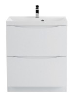 Тумба под раковину без столешницы BelBagno Marino 70 наполная, bianco lucido Тумба под раковину без столешницы BelBagno Marino 70 наполная, bianco lucido