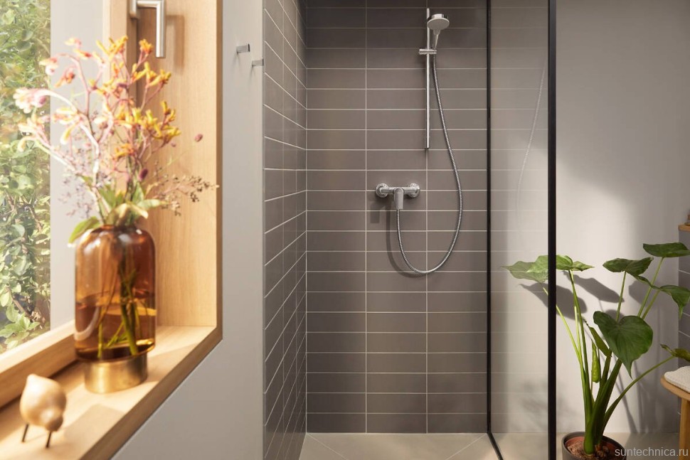 Смеситель для душа Hansgrohe Rebris E 72650000 хром