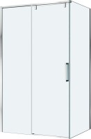 Душевой уголок BelBagno Soft Close-1 AH-1-110/100-C-Cr профиль хром