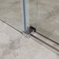 Душевой уголок BelBagno Soft Close-2 AH-1-150/80-C-Cr профиль хром