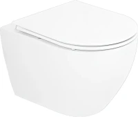 Комплект Унитаз подвесной Cezares Stylus + Крышка CZR-2316-SC с микролифтом + Инсталляция Geberit Duofix Delta 458.149.21.1 с кнопкой смыва, хром + Звукоизоляция