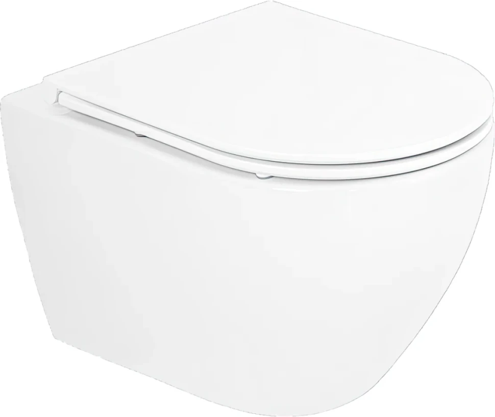 Комплект Унитаз подвесной Cezares Stylus + Крышка CZR-2316-SC с микролифтом + Инсталляция Geberit Duofix Delta 458.149.21.1 с кнопкой смыва, хром + Звукоизоляция