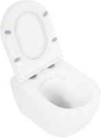 Комплект Унитаз подвесной Cezares Stylus + Крышка CZR-2316-SC с микролифтом + Инсталляция Geberit Duofix Delta 458.149.21.1 с кнопкой смыва, хром + Звукоизоляция