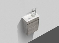 Тумба с раковиной BelBagno Pietra Mini 40 R stucco cemento