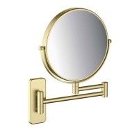 Косметическое зеркало AQUATEK AQ4910BG настенное, с увеличением, золото