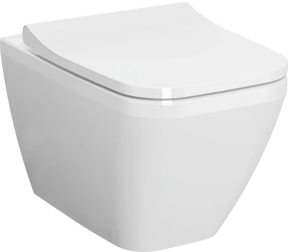 Комплект Унитаз подвесной VitrA Integra Square 7082B003-0075 + Крышка Integra Square 191-003-009 с микролифтом + Инсталляция Geberit Duofix Delta 458.149.21.1 с кнопкой смыва, хром + Звукоизоляция