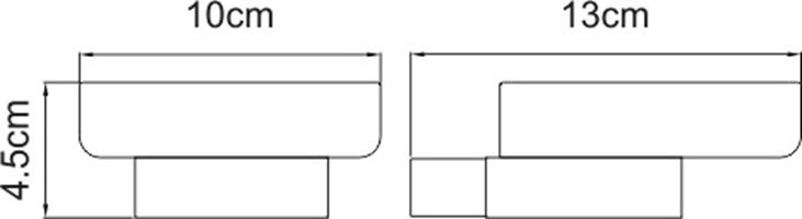 Набор Стакан Wasserkraft Sauer K-7928 + Мыльница K-7929