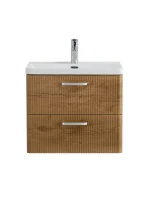 Мебель для ванной комнаты BelBagno Due 50 ручки хром полированный, rovere nature