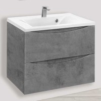 Тумба с раковиной Vincea Mia 65 бетон Тумба с раковиной Vincea Mia 65 бетон